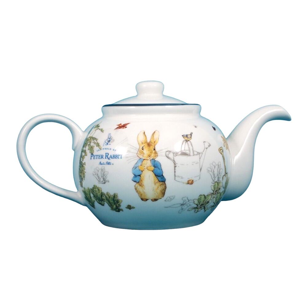 Beatrix Potter Peter Rabbit 24 Ounce Ceramic Teapot with Lid New